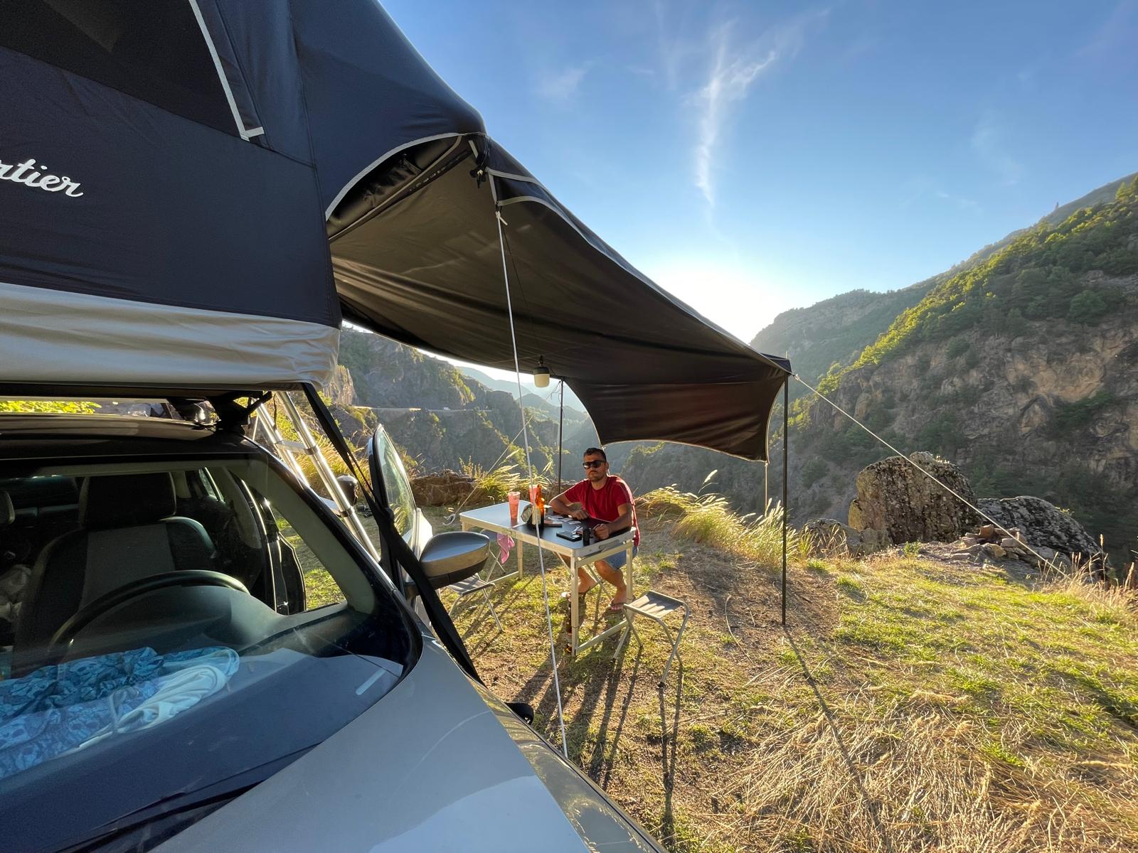 Auvent - Tente gonflable Saint-Malo