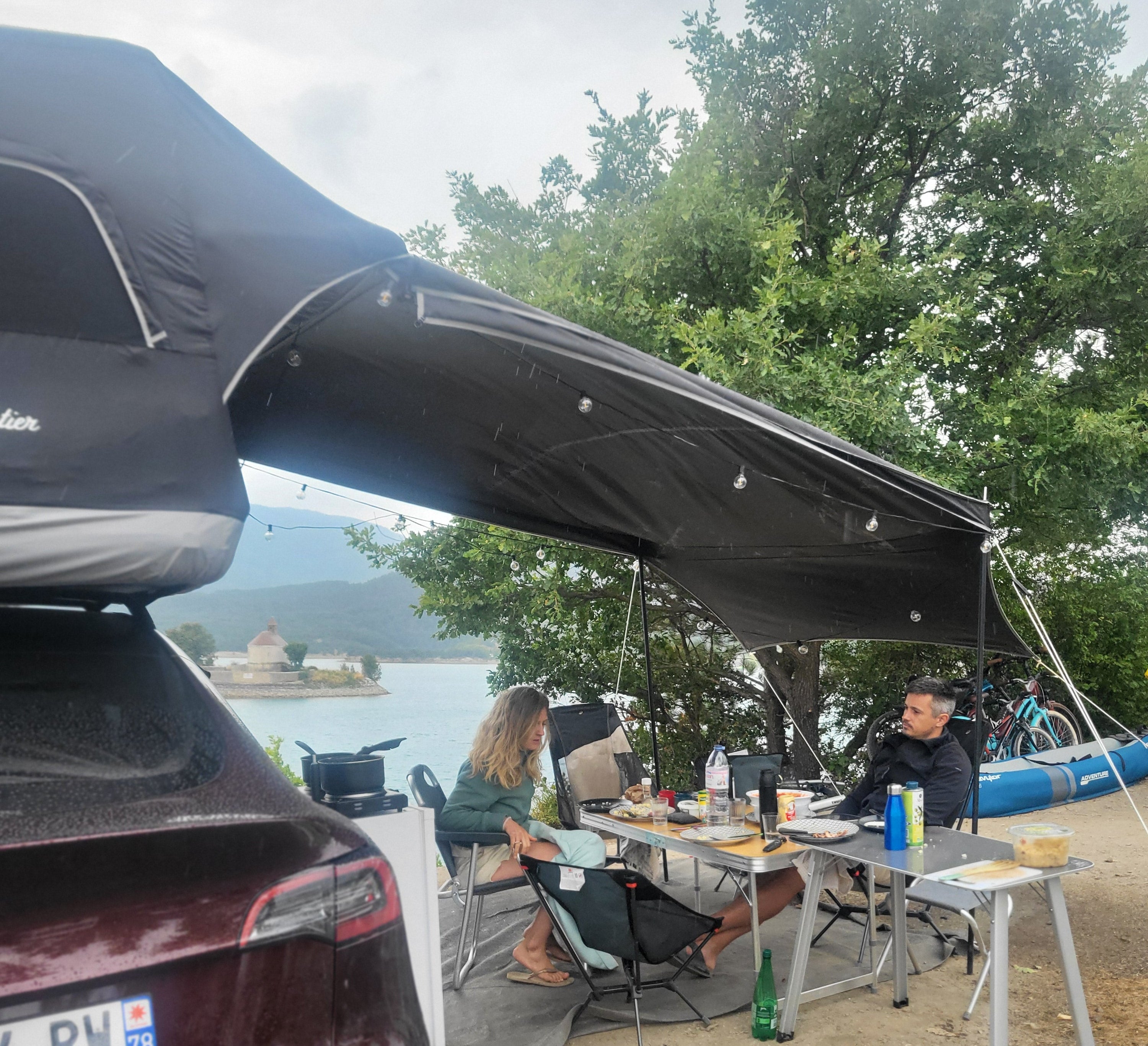 Auvent - Tente gonflable Saint-Malo